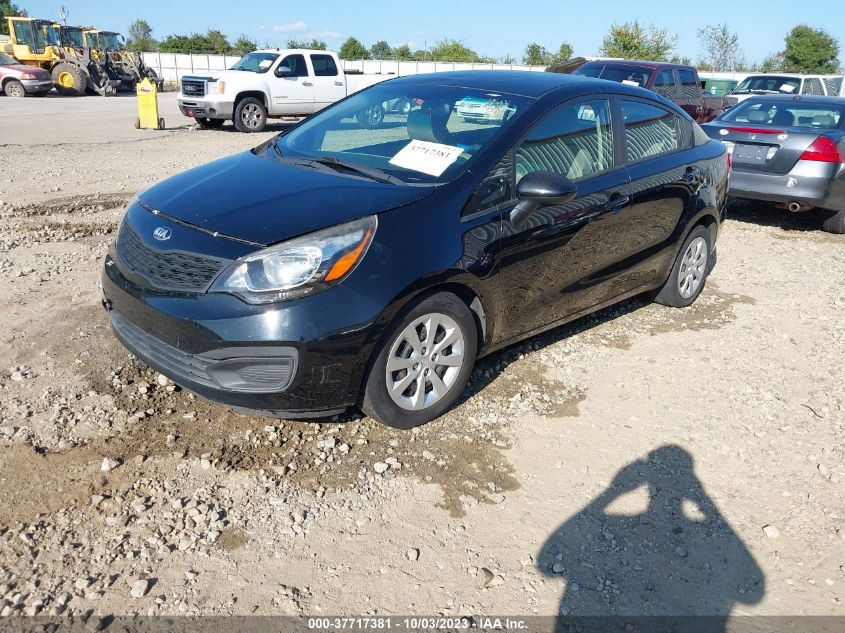 2014 KIA RIO LX - KNADM4A35E6345080