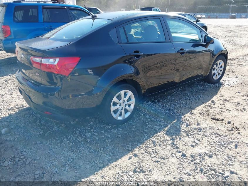 2014 KIA RIO LX - KNADM4A35E6345080