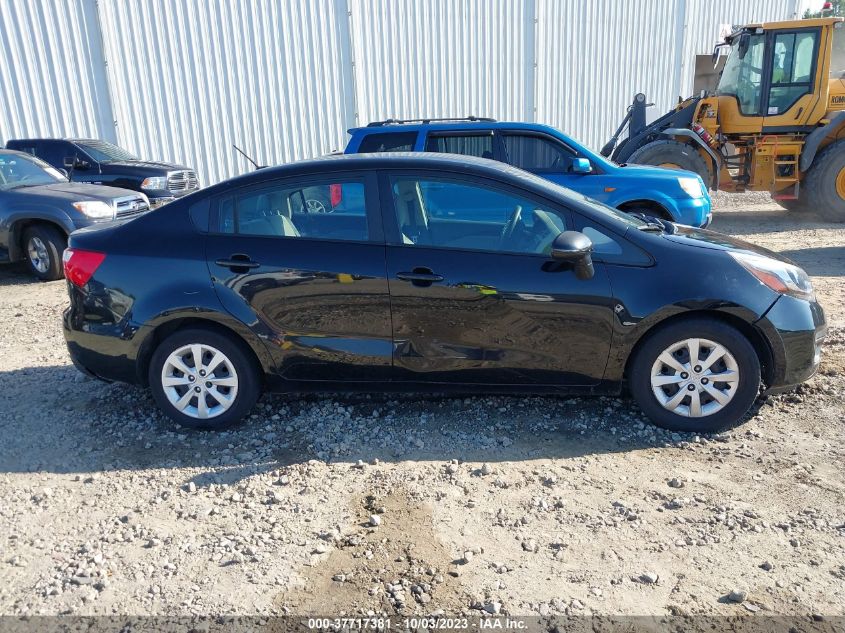 2014 KIA RIO LX - KNADM4A35E6345080