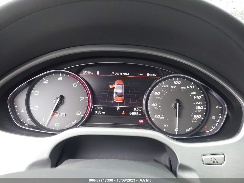 2013 AUDI S8 WAUD2AFD8DN028811