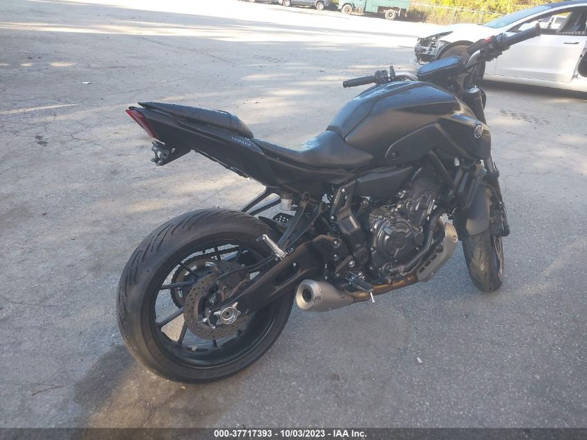 VIN JYARM32E3NA005728 2022 YAMAHA MT07
