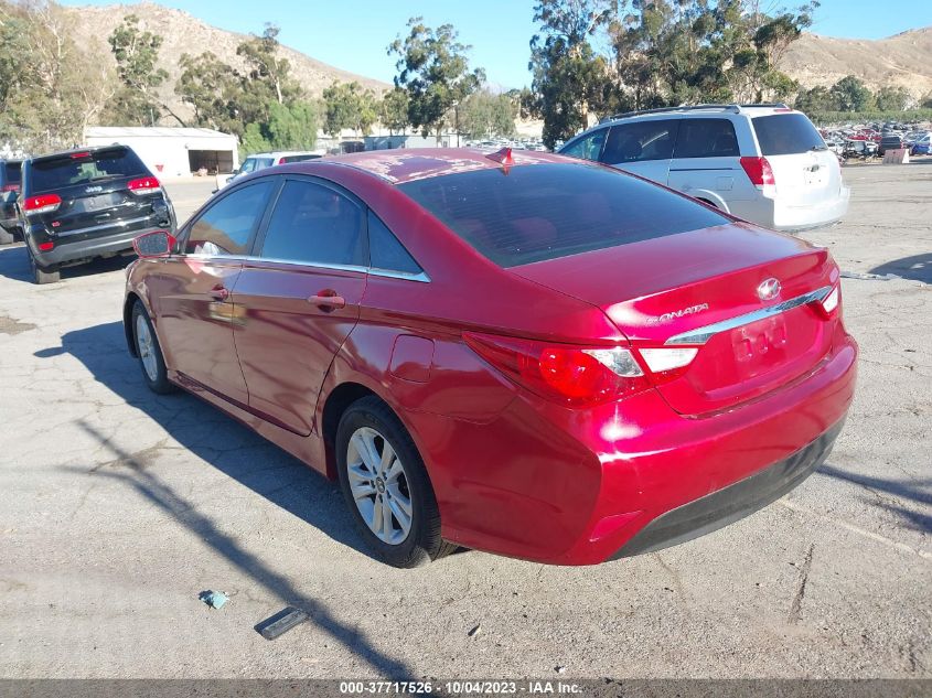 2014 HYUNDAI SONATA GLS - 5NPEB4AC8EH933977