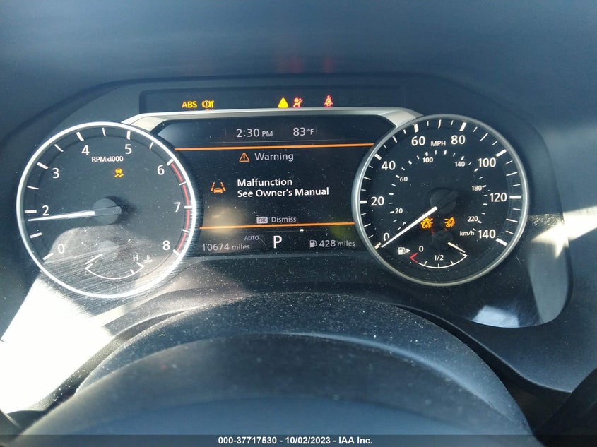 2023 NISSAN ROGUE 1.5L TURBO -INC ECO (VIN: 5N1BT3AB6PC685448