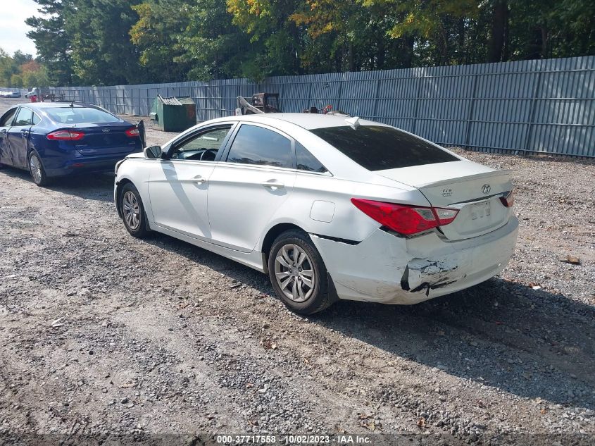 2013 HYUNDAI SONATA GLS PZEV - 5NPEB4AC0DH607461