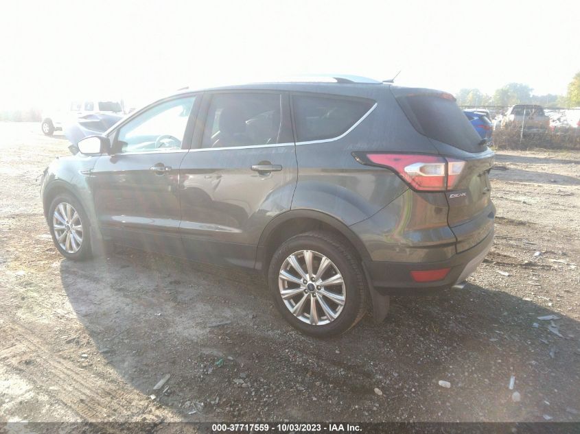 2017 FORD ESCAPE TITANIUM - 1FMCU0J95HUE33778