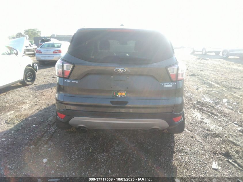 2017 FORD ESCAPE TITANIUM - 1FMCU0J95HUE33778