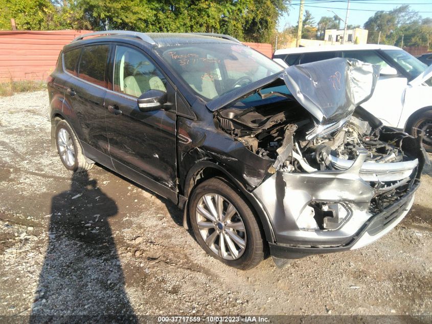 2017 FORD ESCAPE TITANIUM - 1FMCU0J95HUE33778