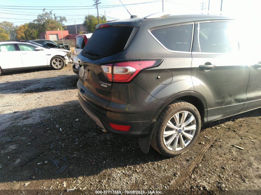 2017 FORD ESCAPE TITANIUM - 1FMCU0J95HUE33778