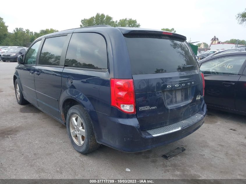 2013 DODGE GRAND CARAVAN SXT - 2C4RDGCG6DR610686
