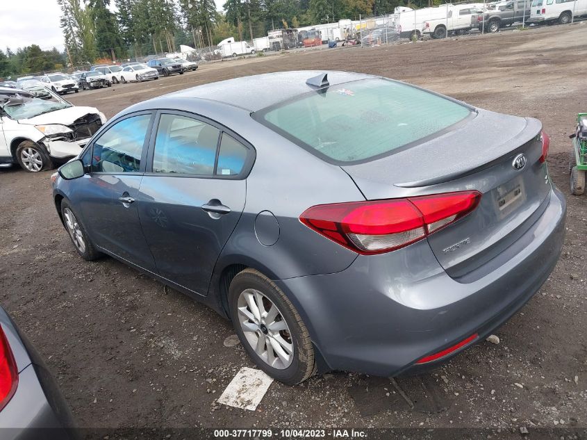 2017 KIA FORTE LX/S - 3KPFL4A72HE013484