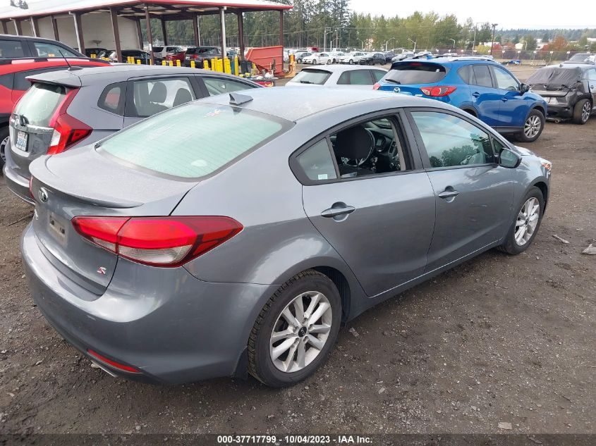 2017 KIA FORTE LX/S - 3KPFL4A72HE013484