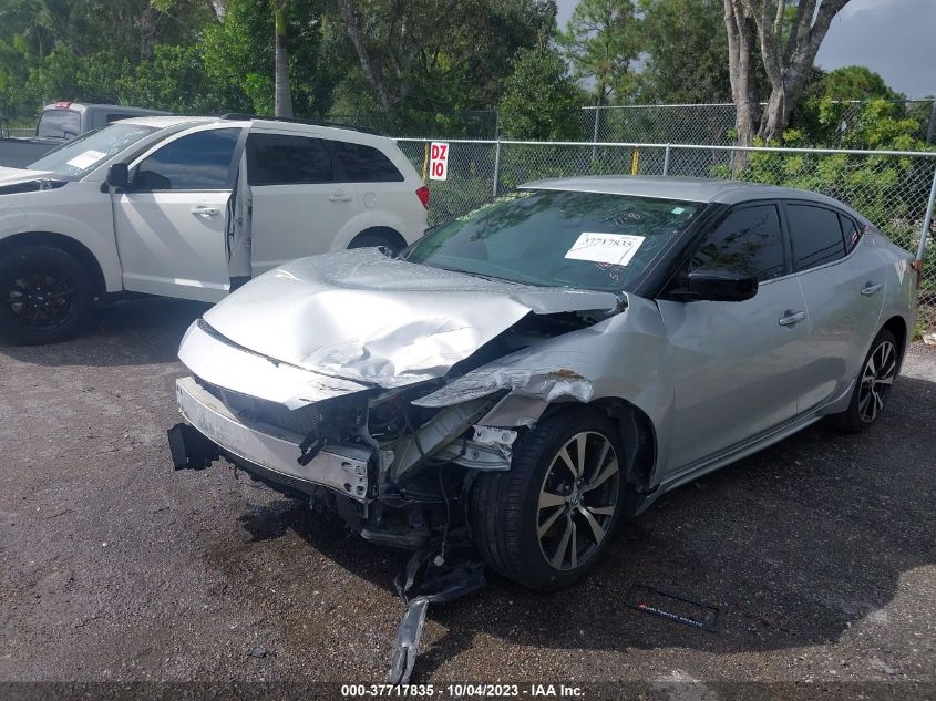 2018 NISSAN MAXIMA 3.5S/SV/SL/SR/PLAT - 1N4AA6APXJC405417