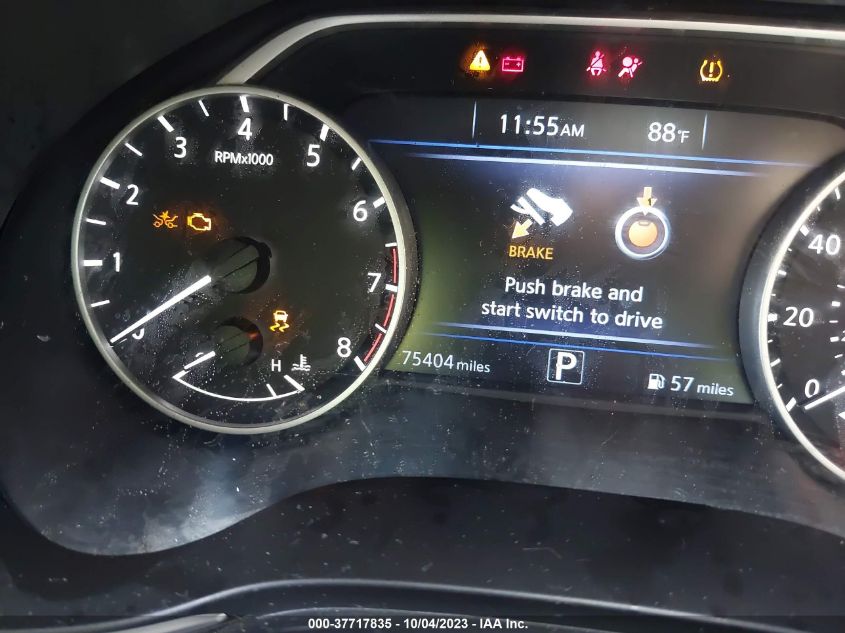 2018 NISSAN MAXIMA 3.5S/SV/SL/SR/PLAT - 1N4AA6APXJC405417