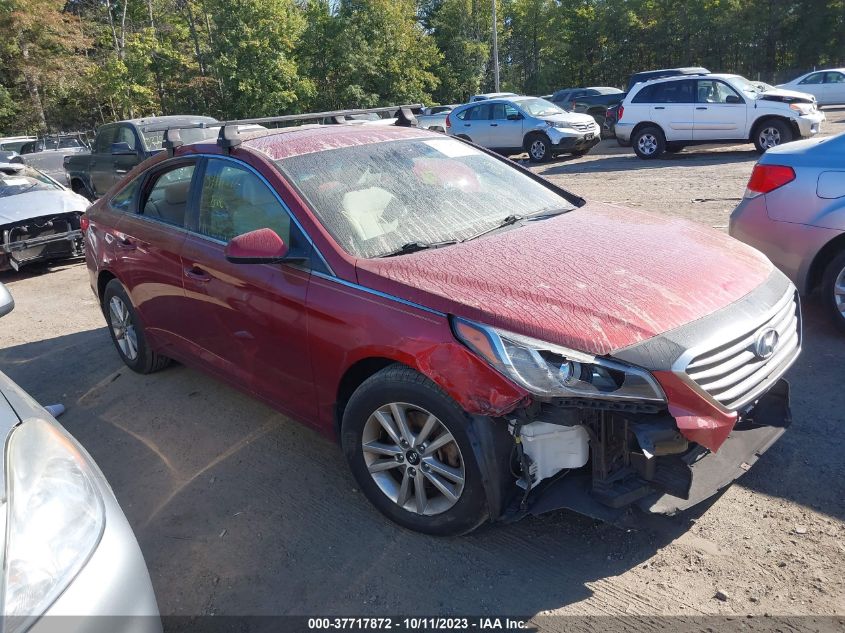 2015 HYUNDAI SONATA 2.4L SE - 5NPE24AF3FH148178