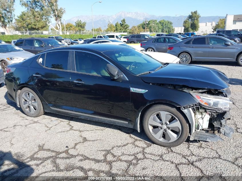 2015 KIA OPTIMA HYBRID EX - KNAGN4AD3F5081237