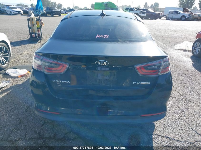 2015 KIA OPTIMA HYBRID EX - KNAGN4AD3F5081237