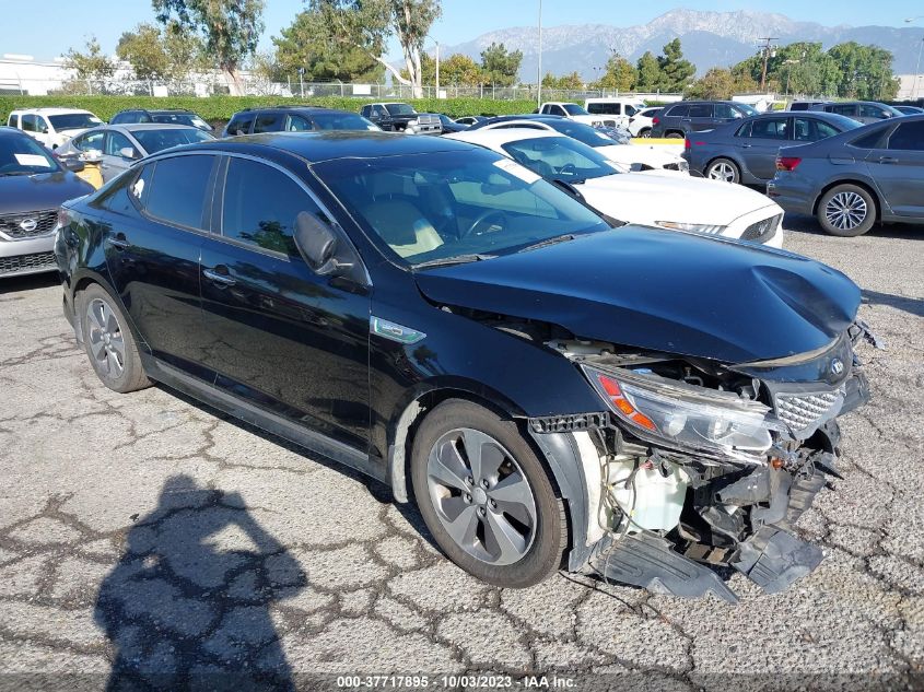 2015 KIA OPTIMA HYBRID EX - KNAGN4AD3F5081237
