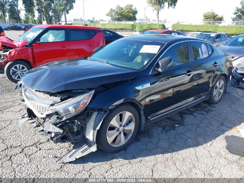 2015 KIA OPTIMA HYBRID EX - KNAGN4AD3F5081237
