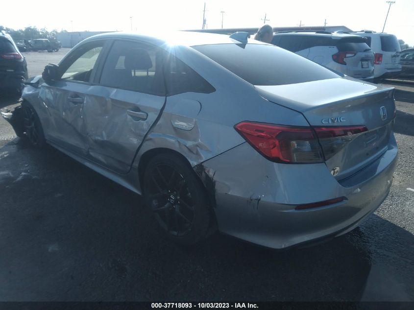 2HGFE2F59NH500608 Honda Civic Sedan SPORT 3