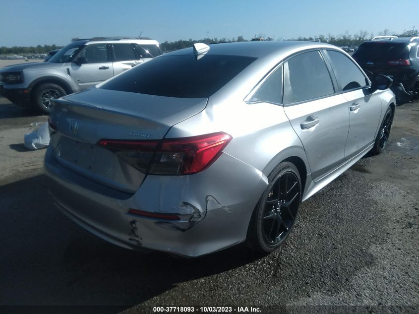 2HGFE2F59NH500608 Honda Civic Sedan SPORT 4