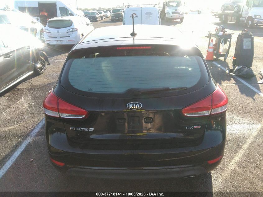2015 KIA FORTE 5-DOOR EX - KNAFX5A87F5270049