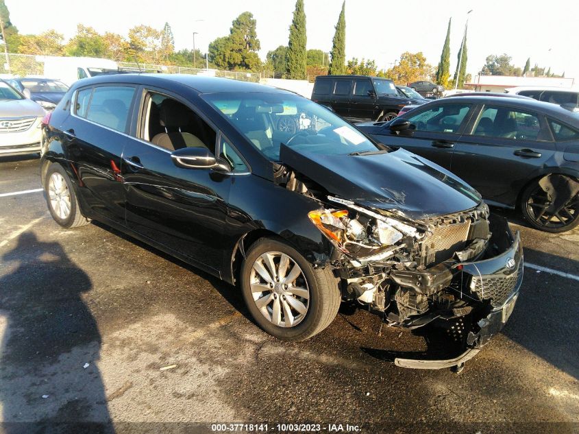 2015 KIA FORTE 5-DOOR EX - KNAFX5A87F5270049