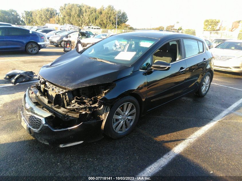 2015 KIA FORTE 5-DOOR EX - KNAFX5A87F5270049