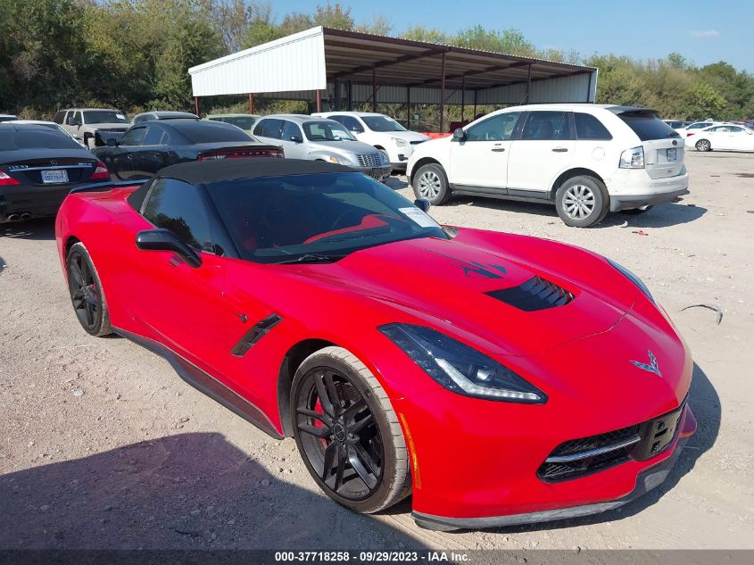 2014 CHEVROLET CORVETTE STINGRAY Z51 3LT - 1G1YM3D70E5128371