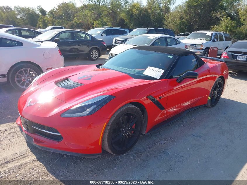 2014 CHEVROLET CORVETTE STINGRAY Z51 3LT 1G1YM3D70E5128371