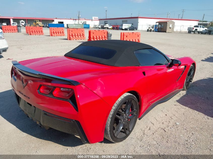 2014 CHEVROLET CORVETTE STINGRAY Z51 3LT 1G1YM3D70E5128371