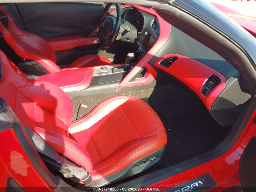 2014 CHEVROLET CORVETTE STINGRAY Z51 3LT 1G1YM3D70E5128371