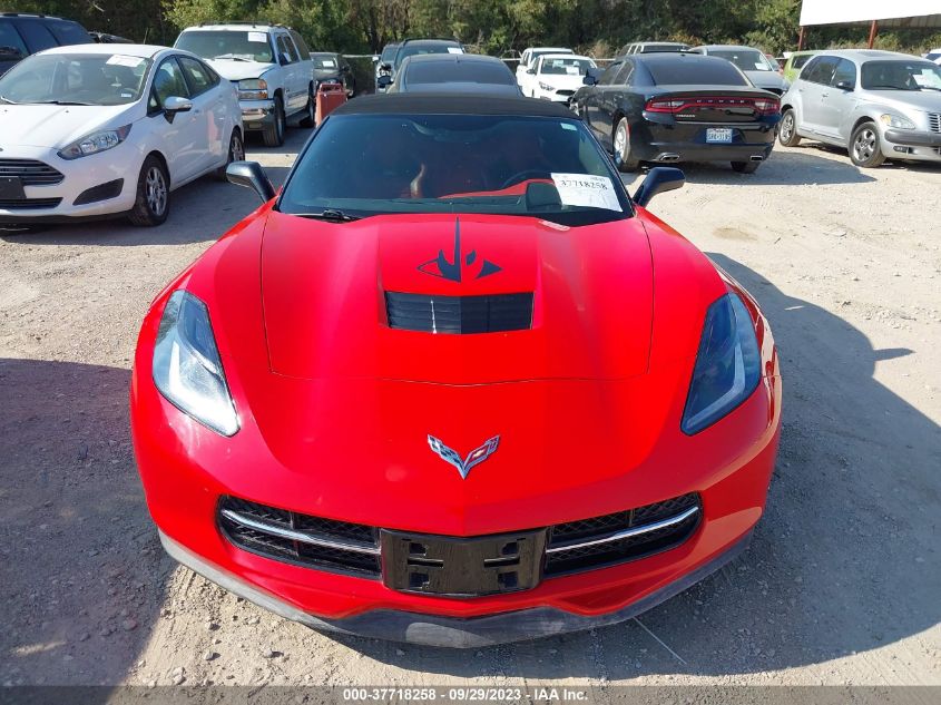 2014 CHEVROLET CORVETTE STINGRAY Z51 3LT 1G1YM3D70E5128371