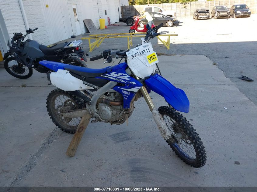 2018 YAMAHA YZ450 F - JYACJ22C1JA002943