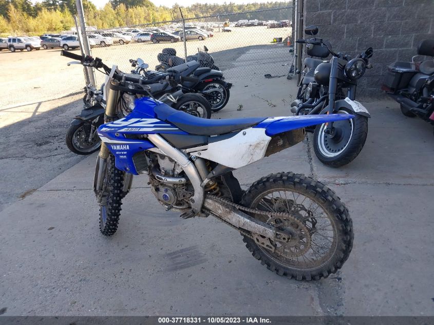 2018 YAMAHA YZ450 F JYACJ22C1JA002943