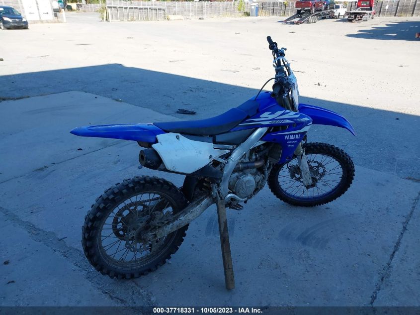 2018 YAMAHA YZ450 F JYACJ22C1JA002943