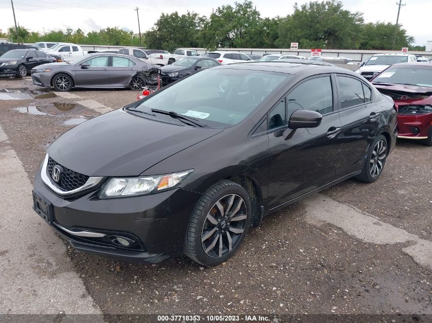 2014 HONDA CIVIC SEDAN TOURING - 2HGFB2F77EH012140