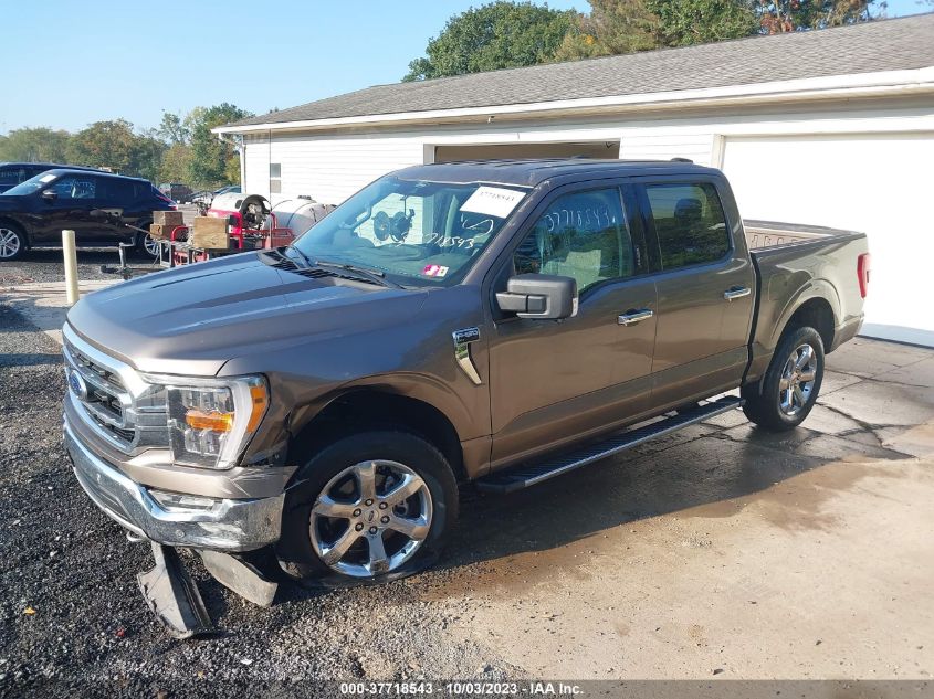 2021 FORD F-150 XL/XLT/LARIAT - 1FTFW1E54MFC78115