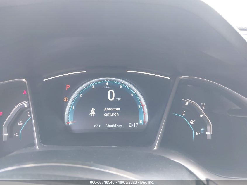 2017 HONDA CIVIC SEDAN EX - 19XFC2F76HE214916
