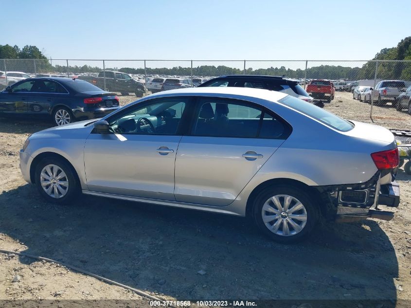 2013 VOLKSWAGEN JETTA SEDAN S - 3VW2K7AJ8DM298879