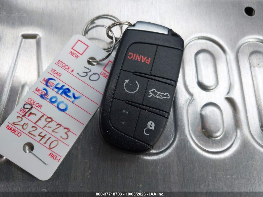 2015 CHRYSLER 200 S - 1C3CCCBG8FN572482