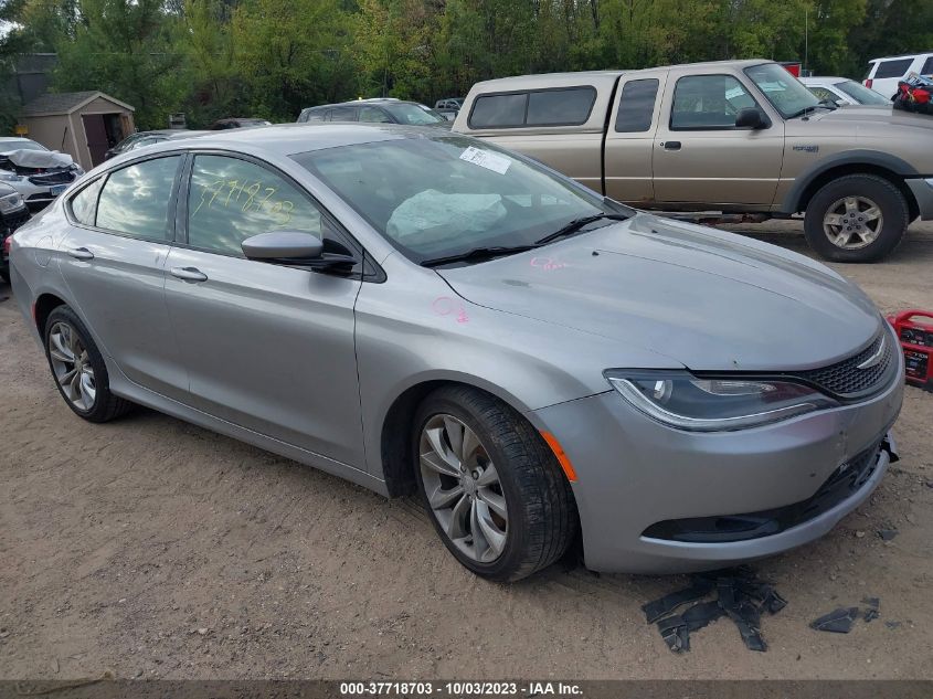 2015 CHRYSLER 200 S - 1C3CCCBG8FN572482