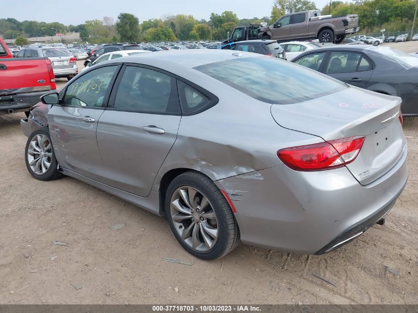 2015 CHRYSLER 200 S - 1C3CCCBG8FN572482