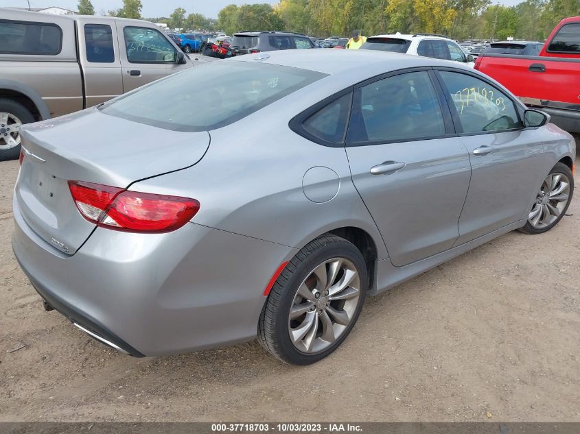 2015 CHRYSLER 200 S - 1C3CCCBG8FN572482