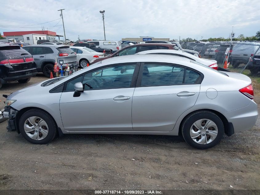 2015 HONDA CIVIC SEDAN LX - 19XFB2F52FE102595