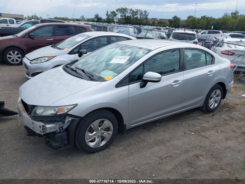 2015 HONDA CIVIC SEDAN LX - 19XFB2F52FE102595