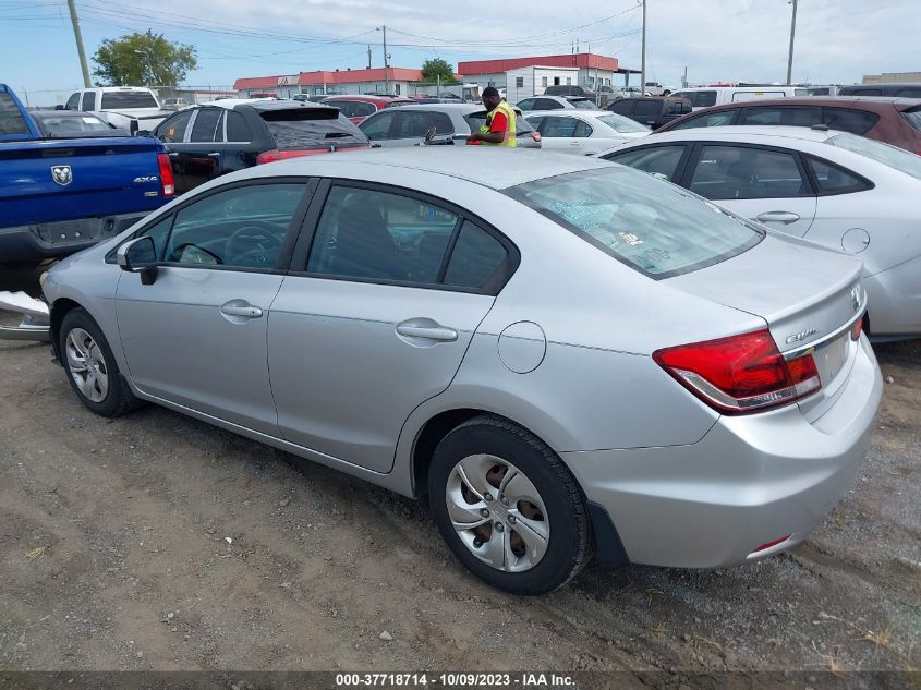 2015 HONDA CIVIC SEDAN LX - 19XFB2F52FE102595