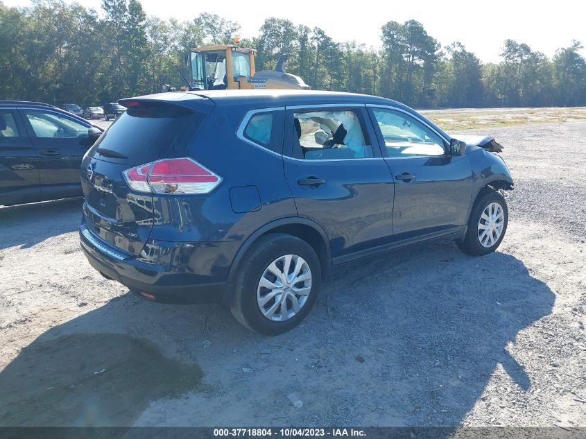 2016 NISSAN ROGUE S/SL/SV - KNMAT2MV2GP734864