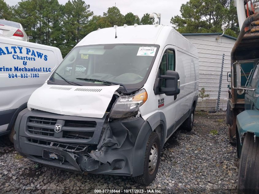2018 RAM PROMASTER 1500 136" WB 3C6TRVBG6JE104308