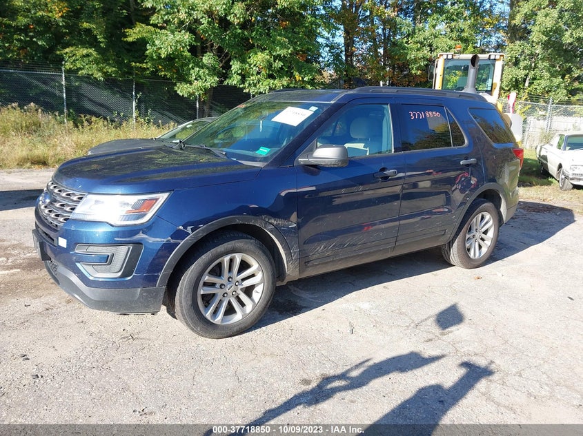 VIN 1FM5K8B84HGD09017 2017 FORD EXPLORER BASE