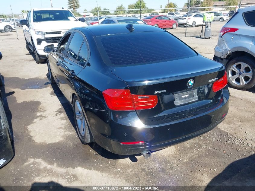 2014 BMW 3 SERIES 320I XDRIVE - WBA3C3G55ENS68671